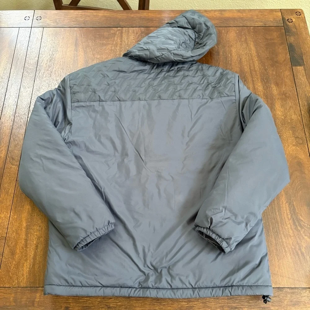 New Balance Softshell Hooded Full Zip Puffer Jacket Soft Black Active Men S